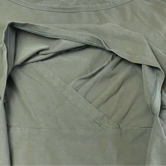 SmallShow women’s Large Tshirt Olive Green Maternity Nursing - Picture 6 of 9